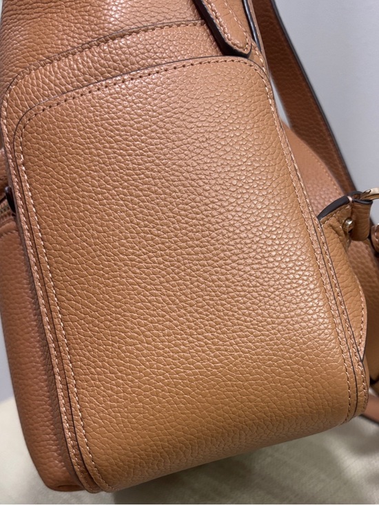 kate spade Tan Pebbled Leather Backpack main image 8